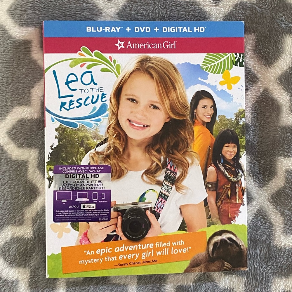 Lea to the Rescue American Girl blue-ray & dvd movie combo